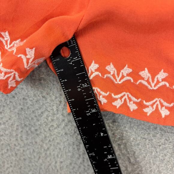 Y2k Rue21 Romper Small Embroidered Boho Hippie Sexy Mini Retro Cottage Vintage - Picture 6 of 8